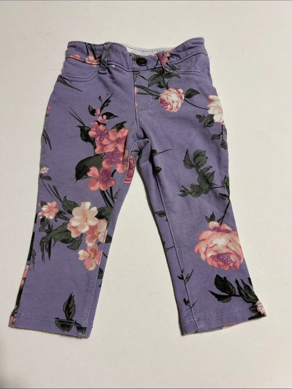 Gymboree pink 18 bow